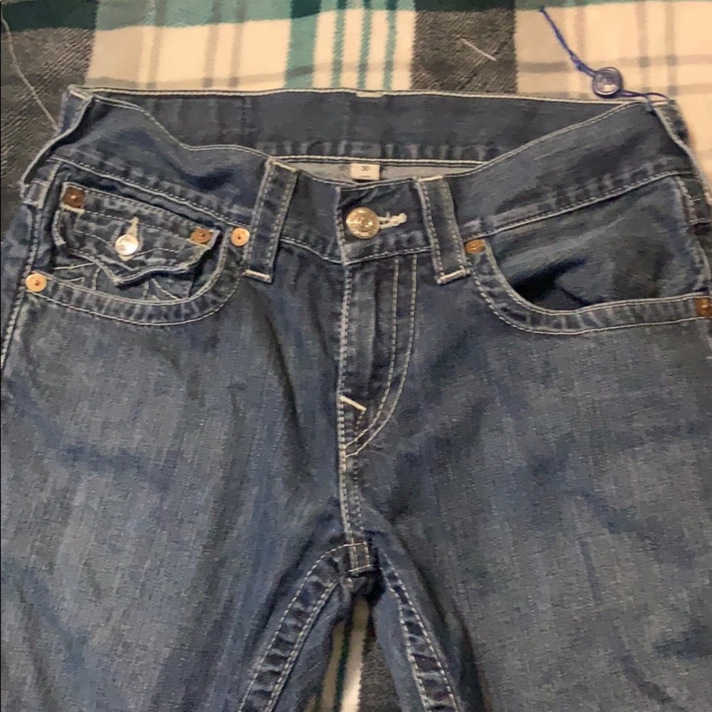 Men’s dark true religion jeans